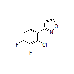 3-(2-Chloro-3,4-difluorophenyl)isoxazole