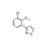 3-(3-Chloro-2-methoxyphenyl)isoxazole