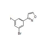 3-(3-Bromo-5-iodophenyl)isoxazole