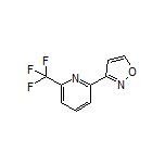 3-[6-(Trifluoromethyl)-2-pyridyl]isoxazole