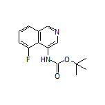 N-Boc-5-fluoroisoquinolin-4-amine