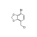 4-Bromo-7-(chloromethyl)benzo[d][1,3]dioxole