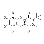 Methyl (R)-2-(Boc-amino)-3-phenyl-d5-propanoate