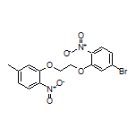 4-Bromo-2-[2-(5-methyl-2-nitrophenoxy)ethoxy]-1-nitrobenzene