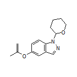 5-(Prop-1-en-2-yloxy)-1-(tetrahydro-2H-pyran-2-yl)-1H-indazole