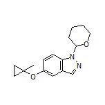 5-(1-Methylcyclopropoxy)-1-(tetrahydro-2H-pyran-2-yl)-1H-indazole