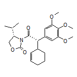 (4S)-3-[(2S)-2-(Cyclohex-2-en-1-yl)-2-(3,4,5-trimethoxyphenyl)acetyl]-4-isopropyloxazolidin-2-one