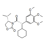 (S)-3-[(S)-2-Cyclohexyl-2-(3,4,5-trimethoxyphenyl)acetyl]-4-isopropyloxazolidin-2-one