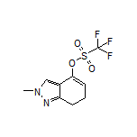 2-Methyl-6,7-dihydro-2H-indazol-4-yl Trifluoromethanesulfonate