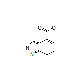 Methyl 2-Methyl-6,7-dihydro-2H-indazole-4-carboxylate