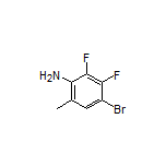 4-Bromo-2,3-difluoro-6-methylaniline