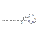 1-(2,3,5,6,8,9,11,12-Octahydrobenzo[b][1,4,7,10,13]pentaoxacyclopentadecin-15-yl)dodecanone