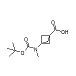 3-[Boc(methyl)amino]bicyclo[1.1.1]pentane-1-carboxylic Acid