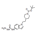 N-[1-[2-(1-Boc-4-piperidyl)ethyl]-1H-indol-5-yl]hydrazinecarboxamide