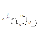 1-(2-Hydroxyethyl)-1-[2-(4-nitrophenoxy)ethyl]piperidin-1-ium