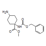 Methyl 4-Amino-1-[[(benzyloxy)carbonyl]amino]cyclohexane-1-carboxylate