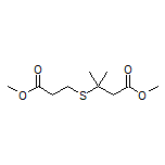 Methyl 3-[(3-Methoxy-3-oxopropyl)thio]-3-methylbutanoate