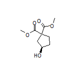 Dimethyl (R)-3-Hydroxycyclopentane-1,1-dicarboxylate