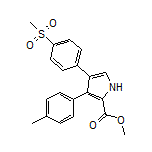 Methyl 4-[4-(Methylsulfonyl)phenyl]-3-(p-tolyl)pyrrole-2-carboxylate