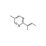 (E)-2-(2-Butene-2-yl)-5-methylpyrimidine