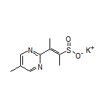 Potassium (E)-3-(5-Methyl-2-pyrimidinyl)-2-butene-2-sulfinate