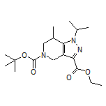 Ethyl 5-Boc-1-isopropyl-7-methyl-4,5,6,7-tetrahydro-1H-pyrazolo[4,3-c]pyridine-3-carboxylate