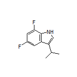 5,7-Difluoro-3-isopropyl-1H-indole