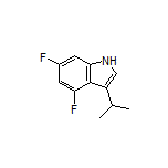 4,6-Difluoro-3-isopropyl-1H-indole