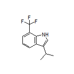 3-Isopropyl-7-(trifluoromethyl)-1H-indole