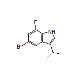 5-Bromo-7-fluoro-3-isopropyl-1H-indole