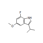 7-Fluoro-3-isopropyl-5-methoxy-1H-indole