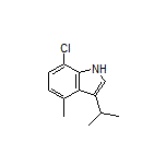 7-Chloro-3-isopropyl-4-methyl-1H-indole