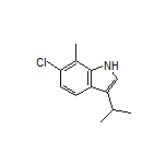 6-Chloro-3-isopropyl-7-methyl-1H-indole