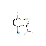 4-Bromo-7-fluoro-3-isopropyl-1H-indole