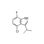 4-Chloro-7-fluoro-3-isopropyl-1H-indole