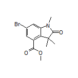 Methyl 6-Bromo-1,3,3-trimethyl-2-oxoindoline-4-carboxylate