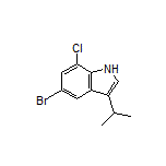 5-Bromo-7-chloro-3-isopropyl-1H-indole