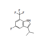 5-Fluoro-3-isopropyl-7-(trifluoromethyl)-1H-indole