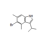 5-Bromo-3-isopropyl-4,6-dimethyl-1H-indole