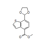 Methyl 7-(1,3-Dioxolan-2-yl)benzo[b]thiophene-4-carboxylate