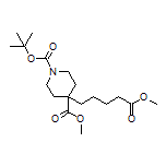 Methyl 1-Boc-4-(5-methoxy-5-oxopentyl)piperidine-4-carboxylate