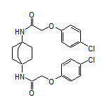 N,N’-(Bicyclo[2.2.2]octane-1,4-diyl)bis[2-(4-chlorophenoxy)acetamide]