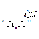 N-[4-(4-Chlorophenoxy)phenyl]-7H-pyrrolo[2,3-d]pyrimidin-4-amine