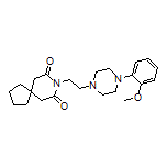8-[2-[4-(2-Methoxyphenyl)-1-piperazinyl]ethyl]-8-azaspiro[4.5]decane-7,9-dione