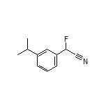 2-氟-2-(3-异丙基苯基)乙腈