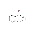2-氟-2-(2-异丙基苯基)乙腈