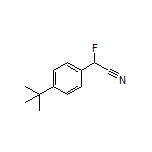 2-[4-(叔丁基)苯基]-2-氟乙腈