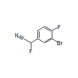 2-(3-溴-4-氟苯基)-2-氟乙腈