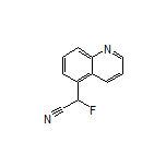 2-氟-2-(喹啉-5-基)乙腈