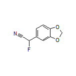 2-(苯并[d][1,3]二噁茂-5-基)-2-氟乙腈